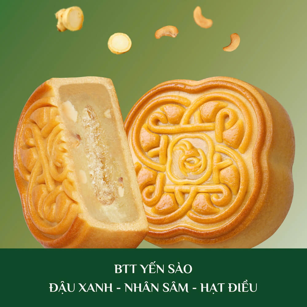 dau xanh nhan sam