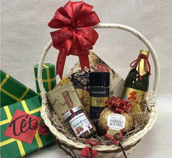 giỏ quà tết doanh nghiệp giá rẻ