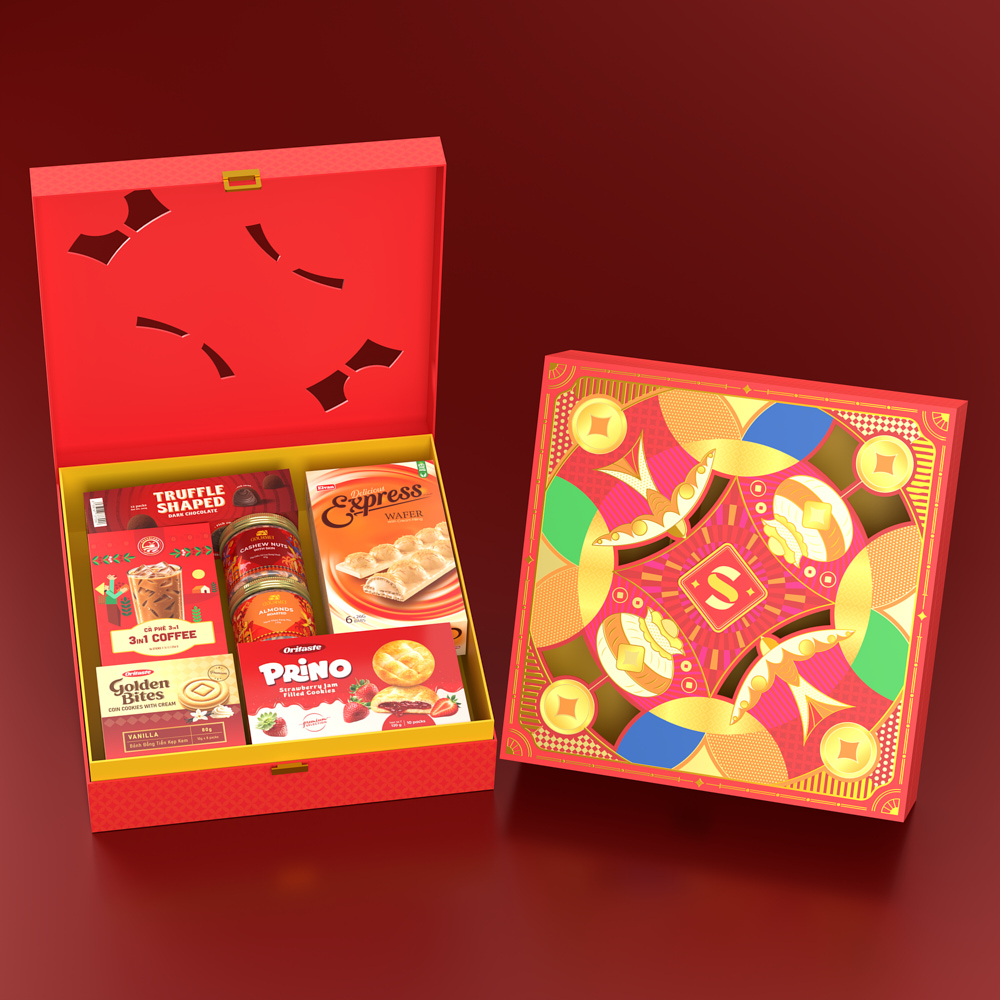 Combo Luckiness Icon M Đỏ