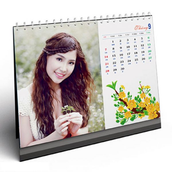 in hình lên lịch để bàn 5