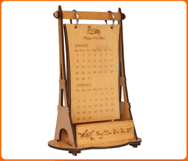 lịch gỗ đẹp 15