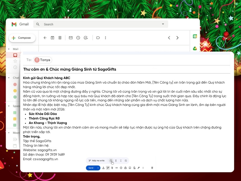 loi-chuc-giang-sinh-cho-khach-hang-email