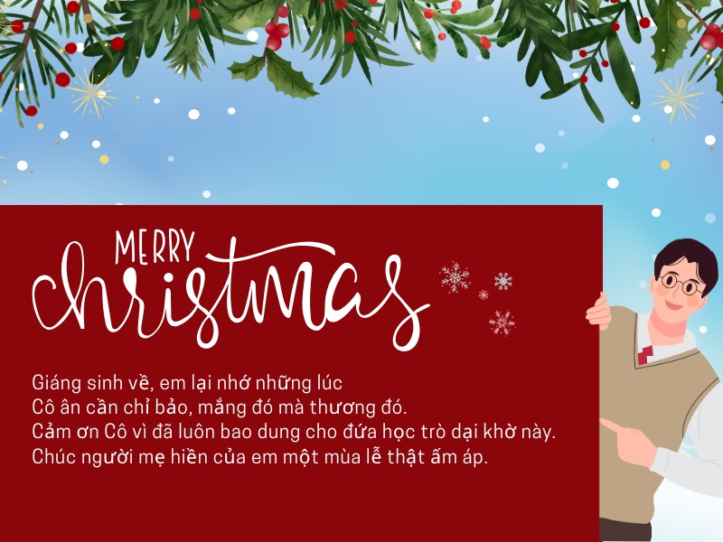 loi-chuc-giang-sinh-cho-thay-co-co-giao