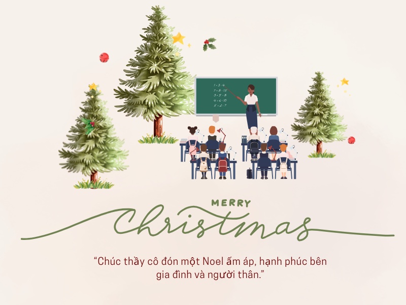 loi-chuc-giang-sinh-cho-thay-co-ngan