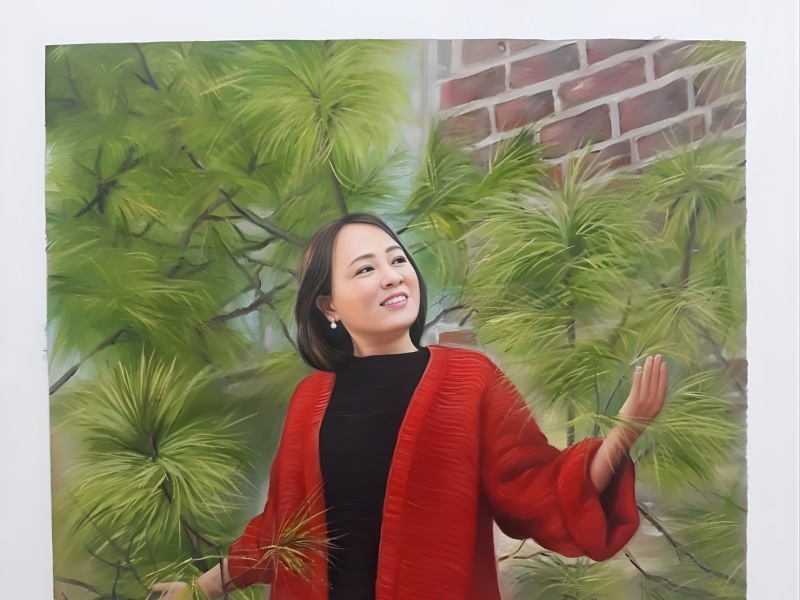 qua-tang-cho-giao-vien-ve-huu-tranh-chan-dung-son-dau