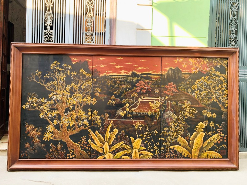 qua-tang-dam-net-viet-nam-tranh-son-mai