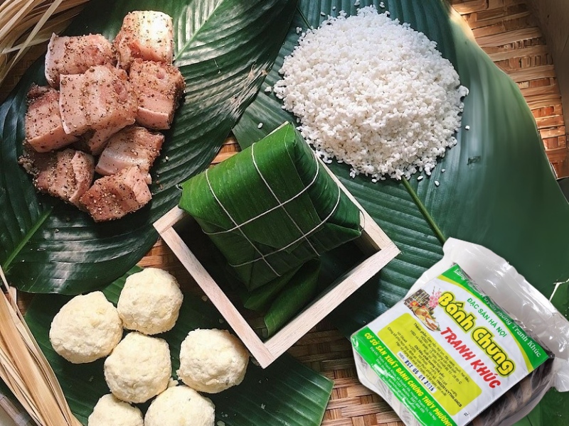 qua-tet-dac-san-ha-noi-banh-chung