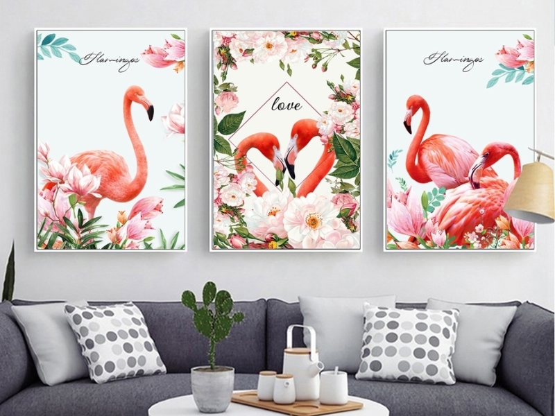 tranh-chim-hong-hac-tang-qua-cuoi